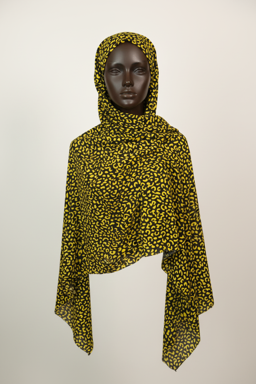 Gabsaar Somali Black & Yellow - Premium Editorial Style