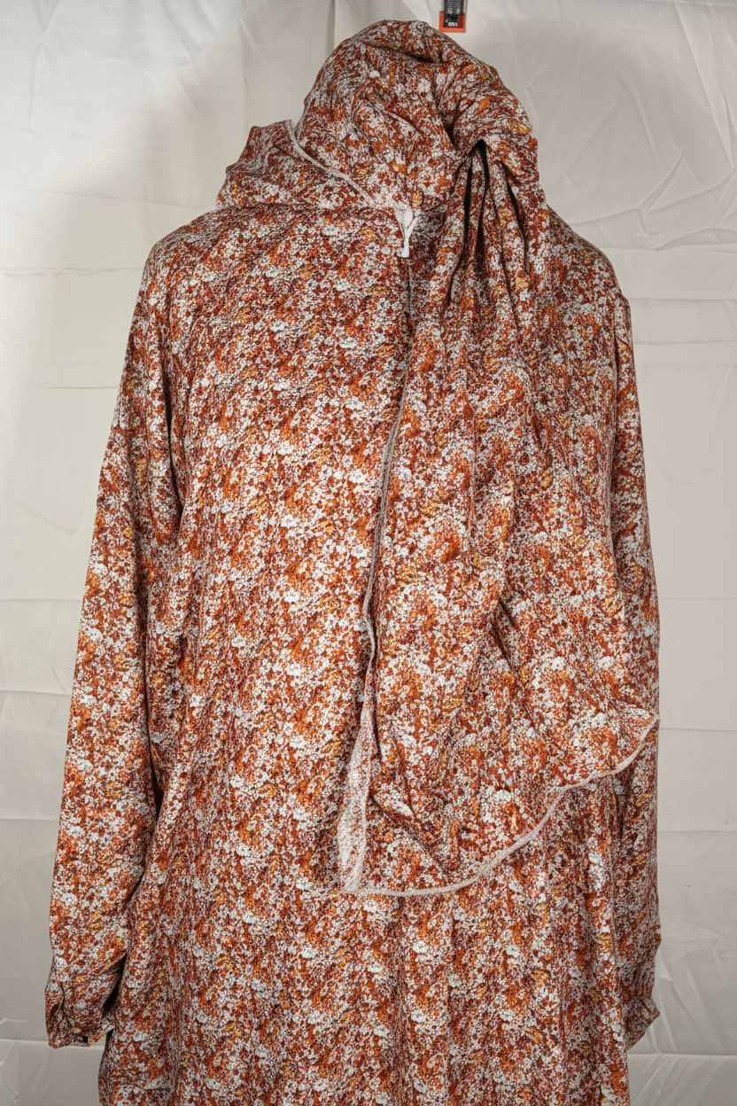 Ghost Mannequin — Upper Body & Scarf Detail