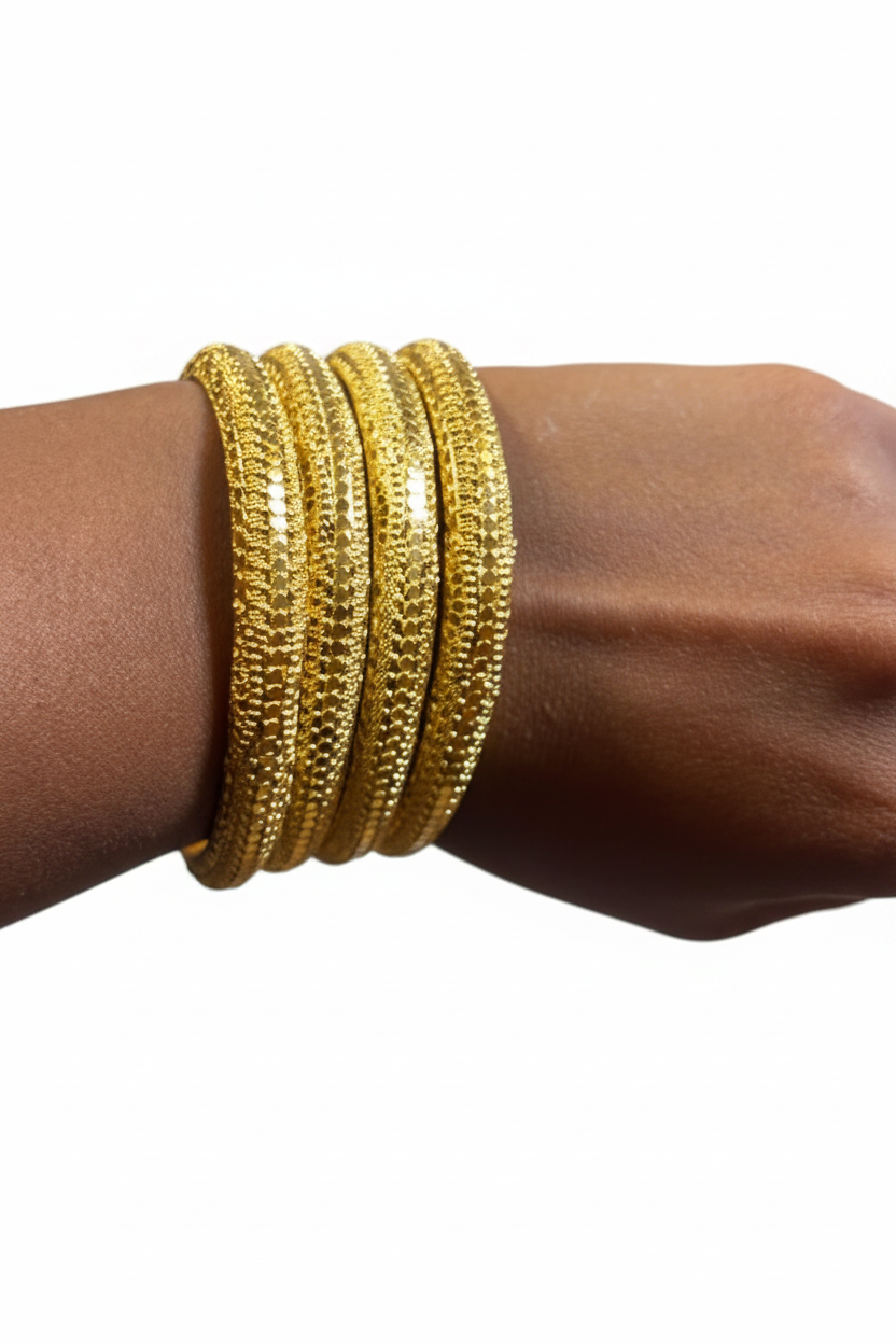 Gold Bangles 1