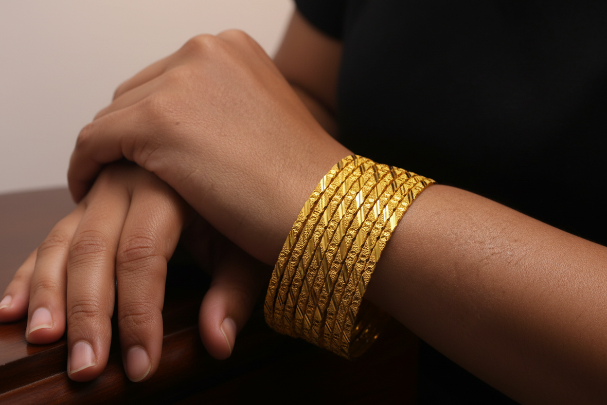 Gold Bangles Lifestyle