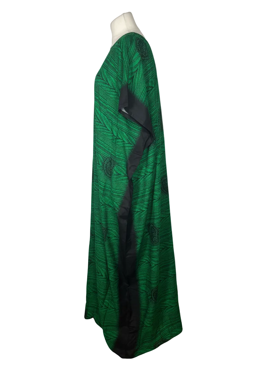 Green Paisley Baati Side