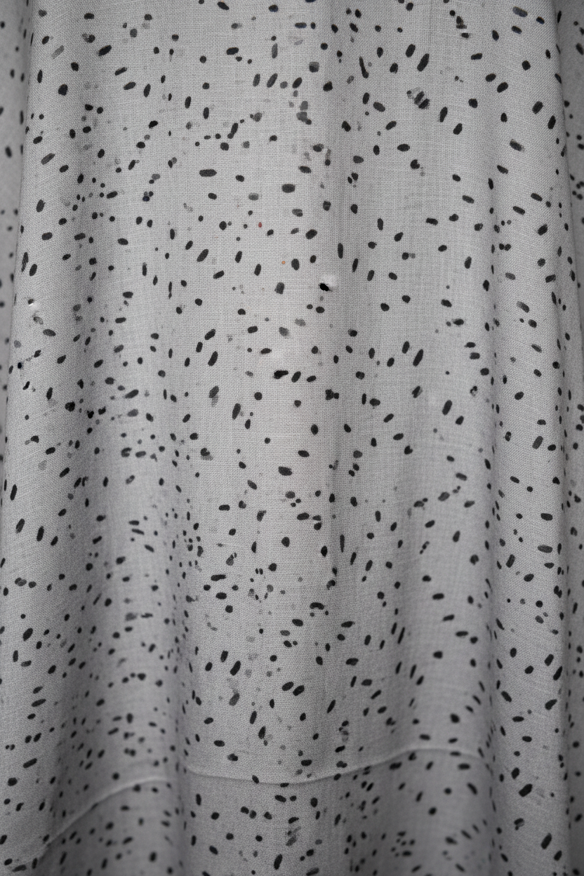 Grey Speckle Close-up