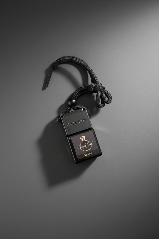Improved Black Oud diffuser showcase
