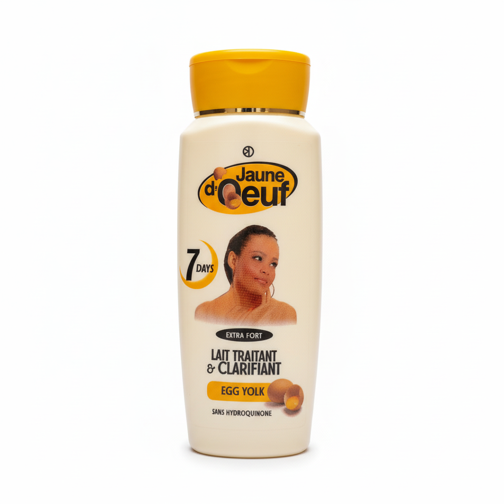 Jaune D'OEUF Body Milk - Clean Background