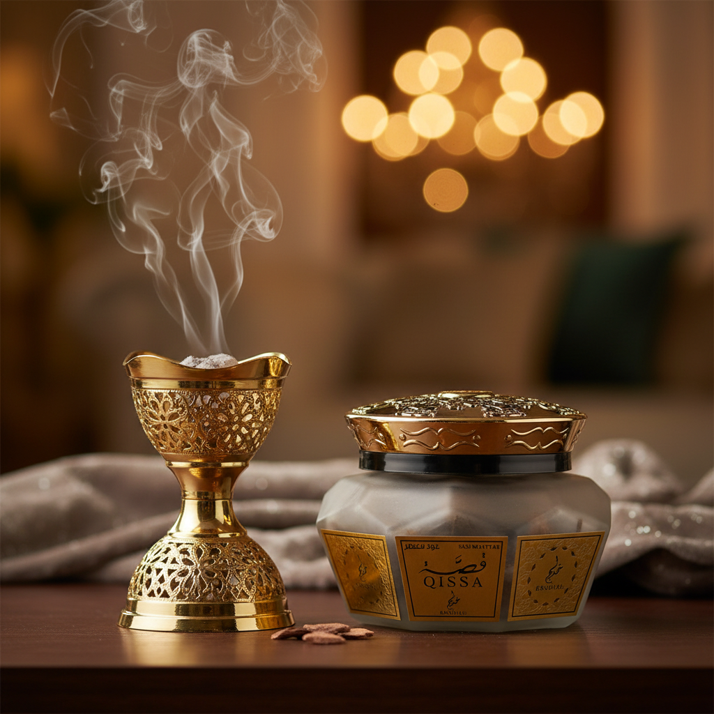 Khadlaj Oud Muattar Qisati with Mabkhara