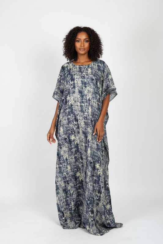 Navy Marble Baati - Studio