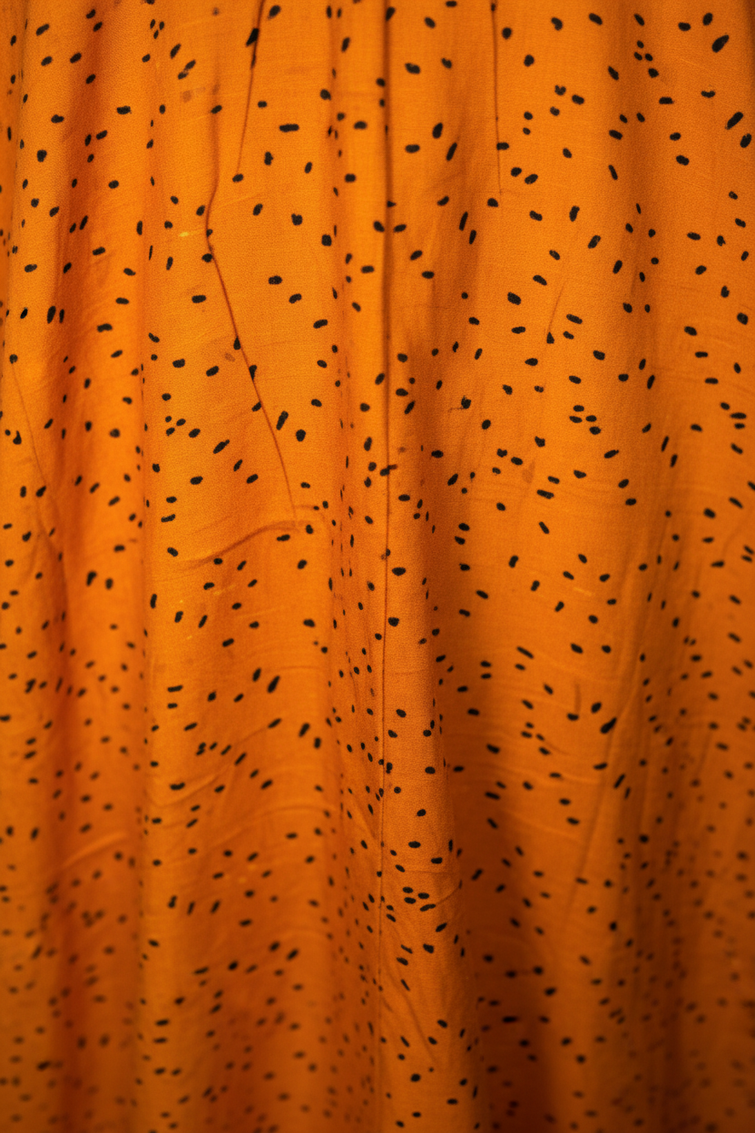 Orange Speckle Close-up