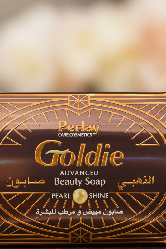 Perlay Goldie Beauty Soap - Detail