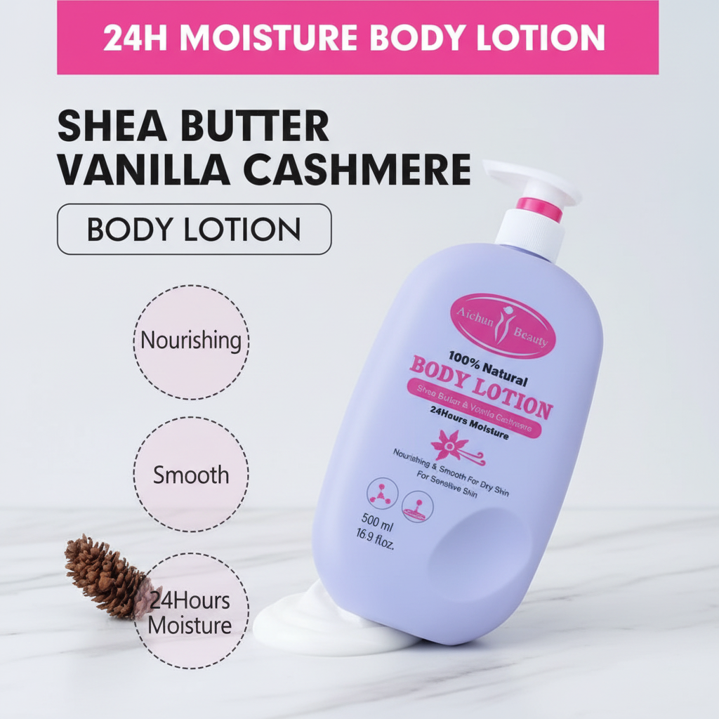 Shea Butter Vanilla Cashmere Body Lotion