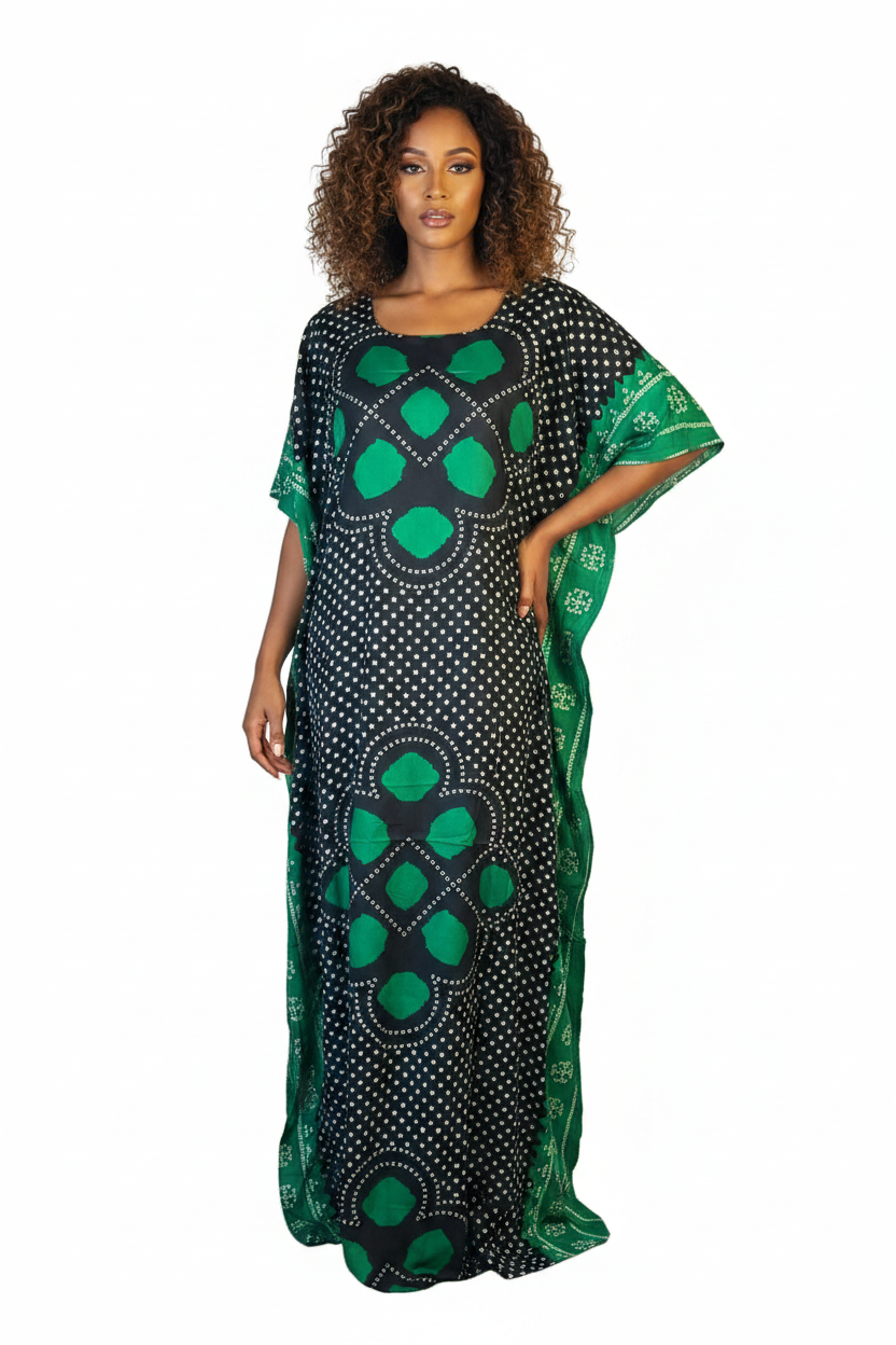 Printed Baati Dress – Free Size | Rayon Cotton