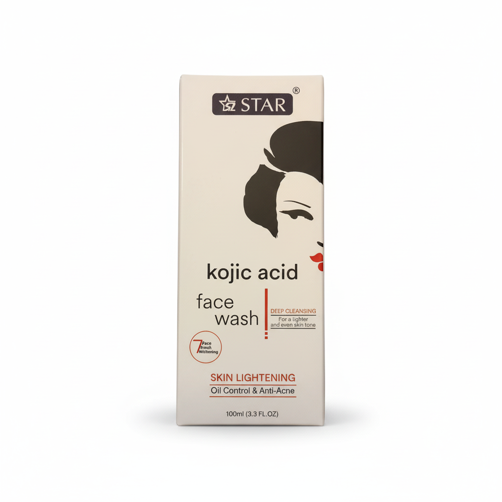 STAR Kojic Acid Face Wash - Clean Background