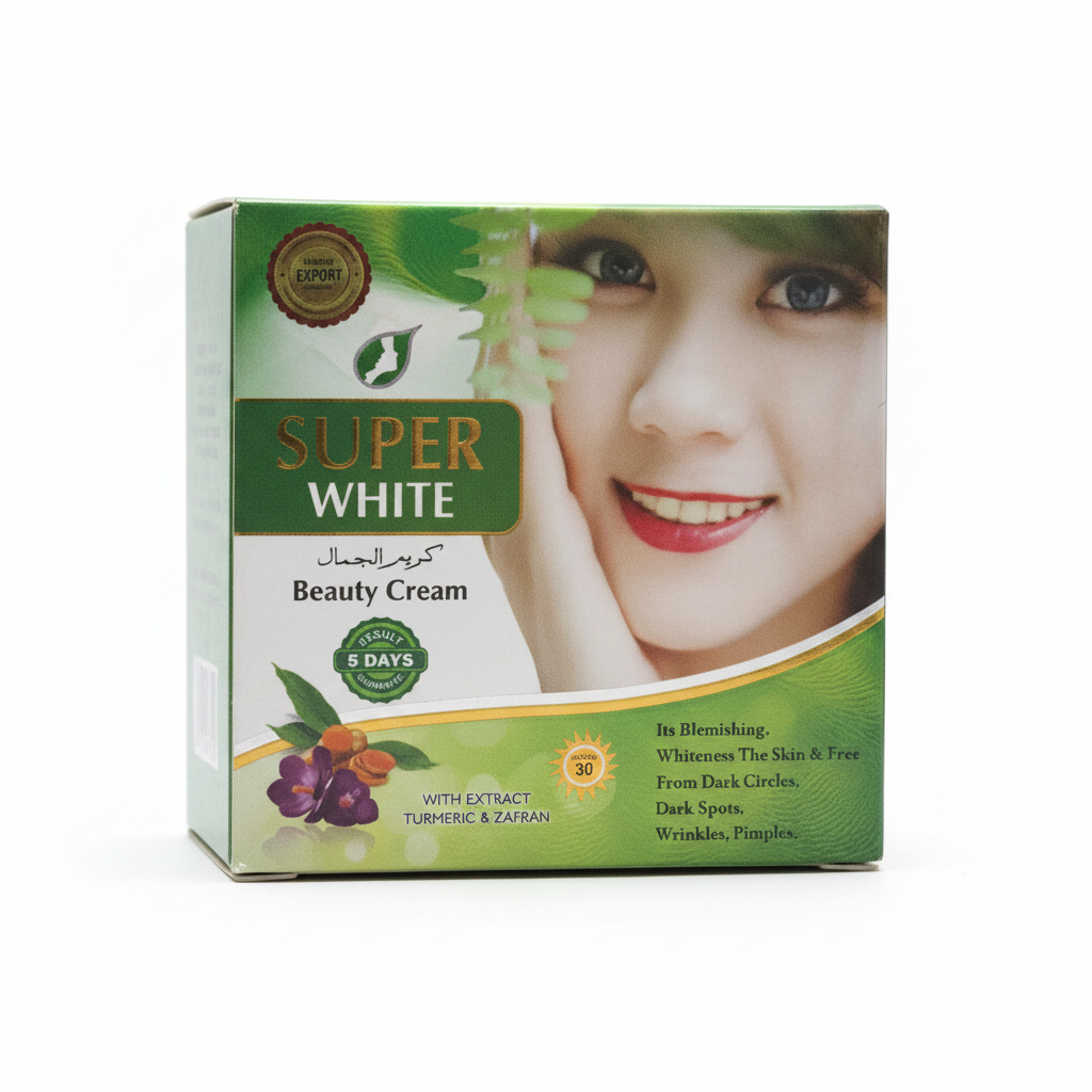 Super White Beauty Cream Close-up